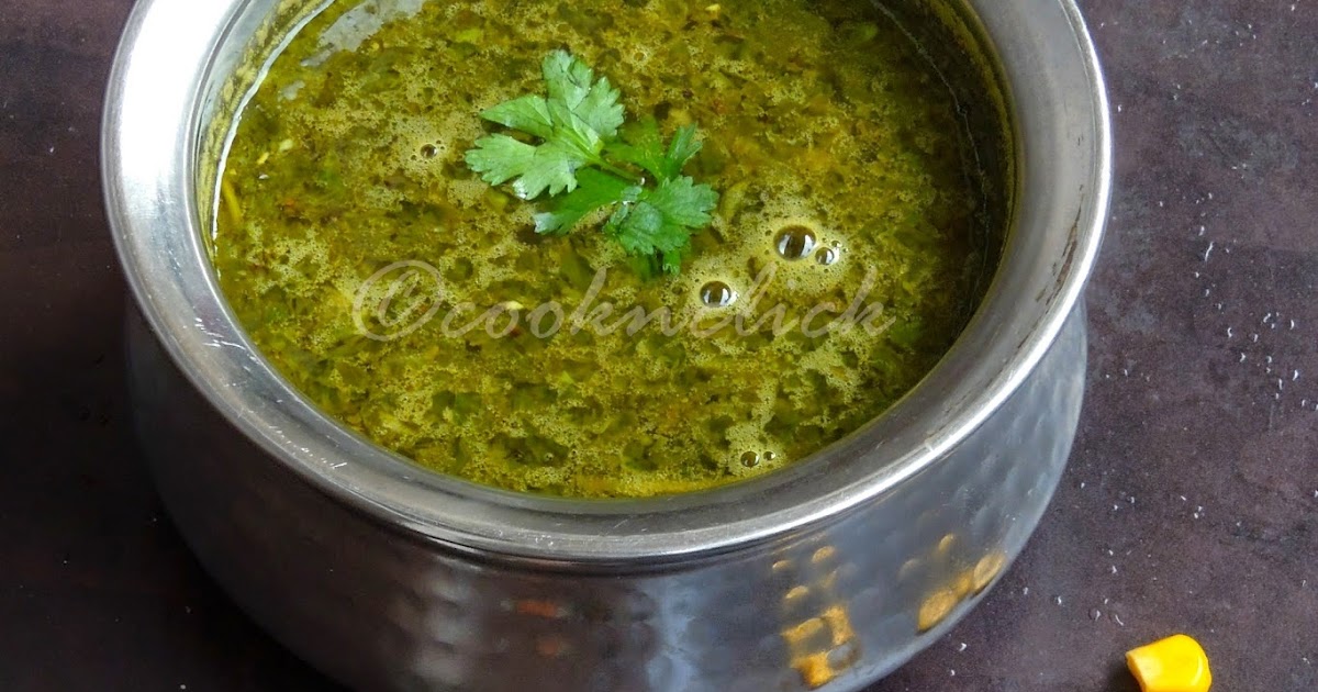 Sweet Corn & Coriander Rasam Cook N Click