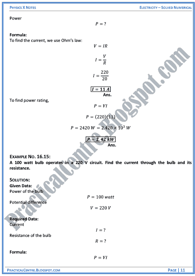 electricity-solved-numericals-example-and-problem-physics-x