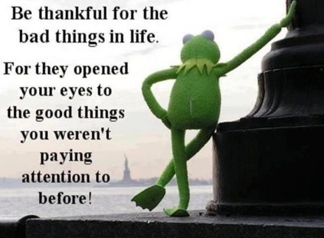 What are some reasons to be thankful?