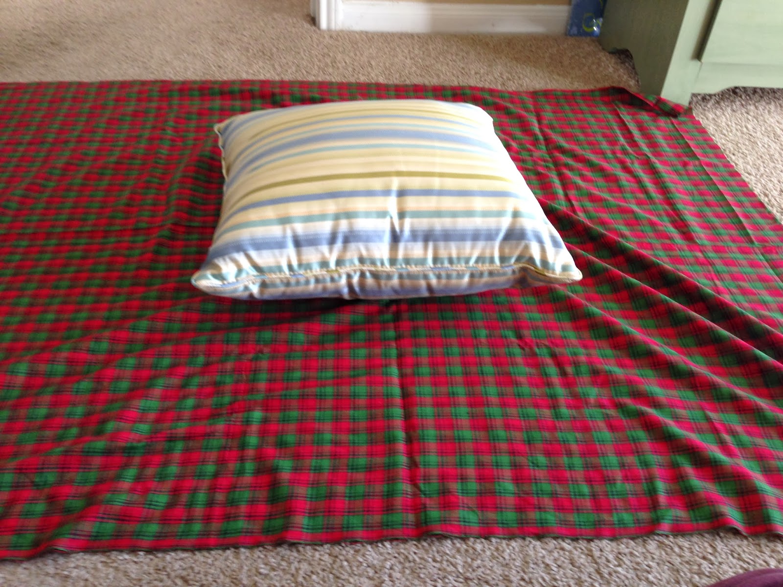 BLT Breakfast, Lunch, and Travel DIY Christmas Pillows