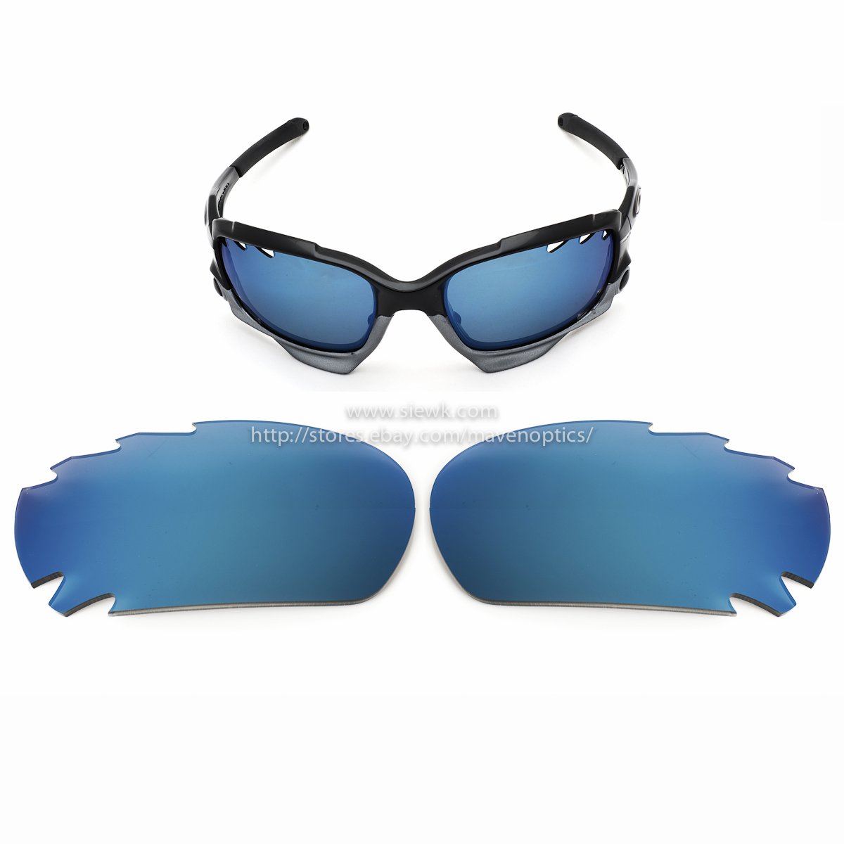 Maven Optics Oakley Sunglass Replacement Lens Product Photography