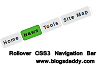 Add Rollover CSS3 Navigation Bar To Blogger Blog Add Rollover CSS3 Navigation Bar To Blogger Blog