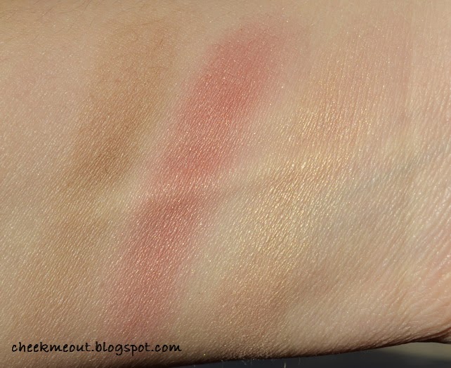 Blush subtil palette Nectar lace review, photos, swatches My