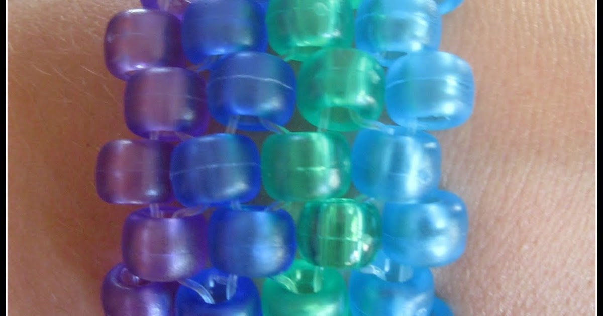 Crissy's Crafts Horizontal Kandi Bracelet