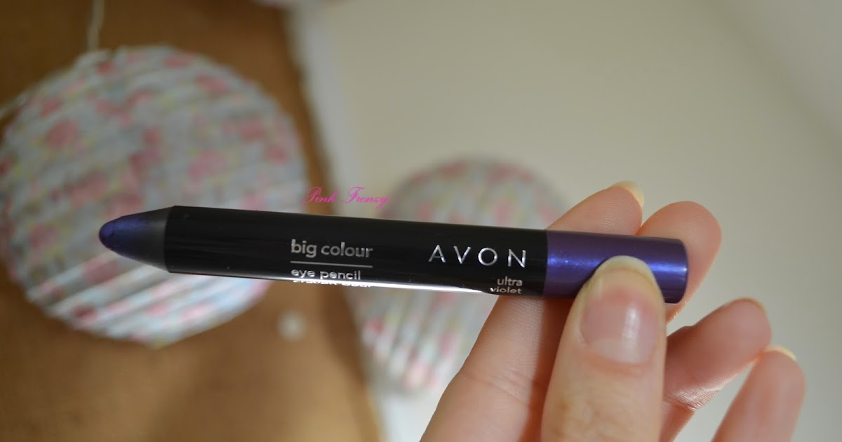 Review Avon Big Colour Eye Pencil Pink Frenzy