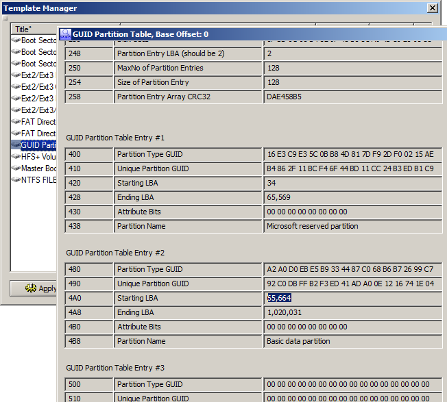 'XWays Forensics' Video Clips Video 50 Recovering GPT Partitions