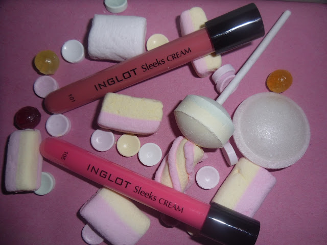 INGLOT Candy Collection - Sleeks Cream 101 & 105