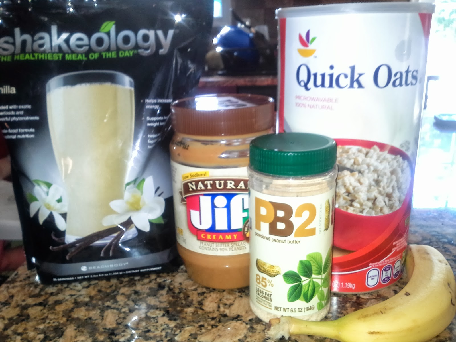 Deidra Penrose Banana Protein Energy Bars with PB2