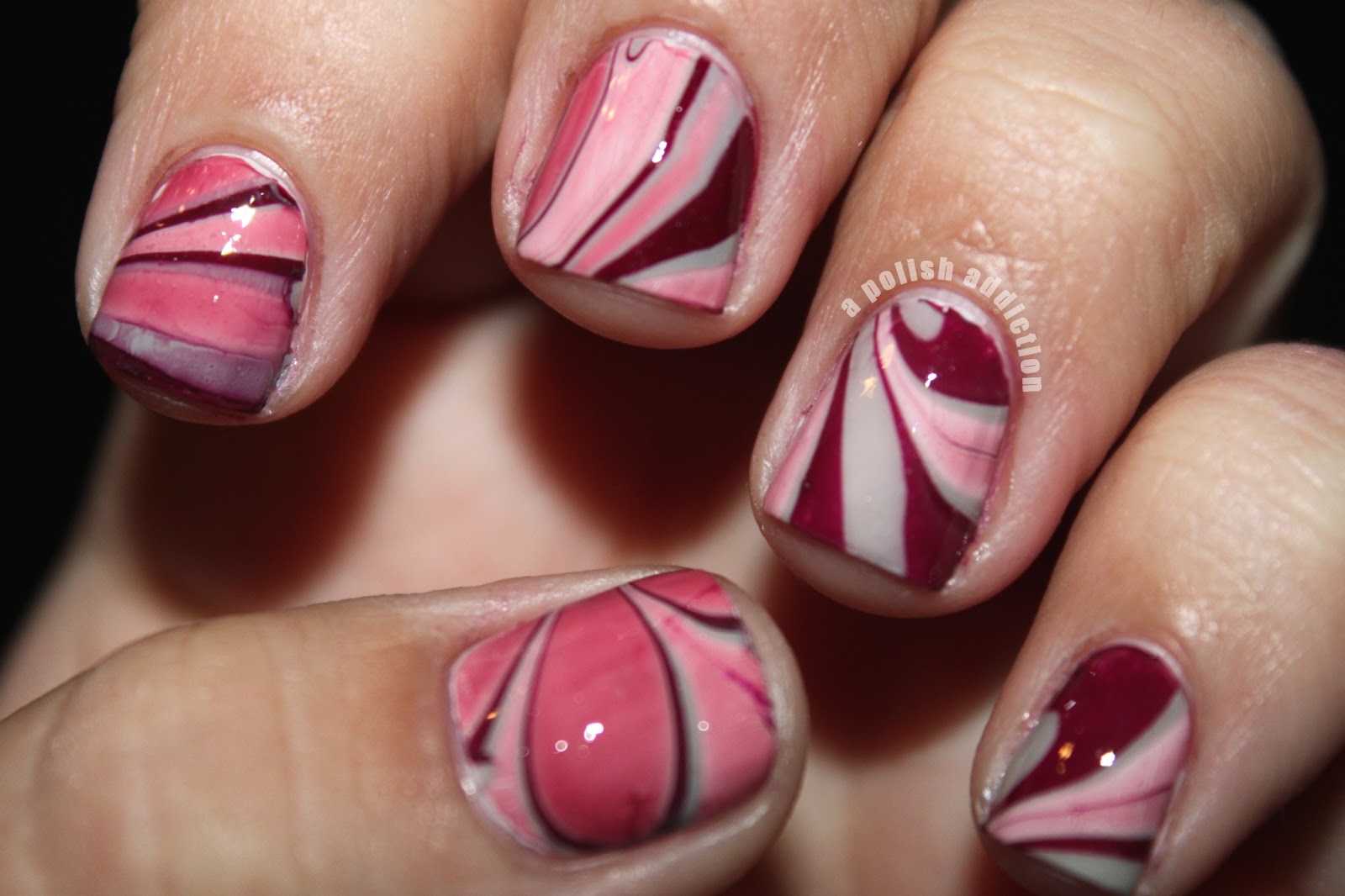 A Polish Addiction: First Attempt: Water Marble