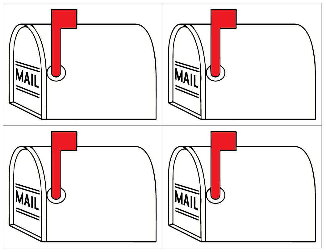 Lanie's Little Learners Mailbox Student Address Cards