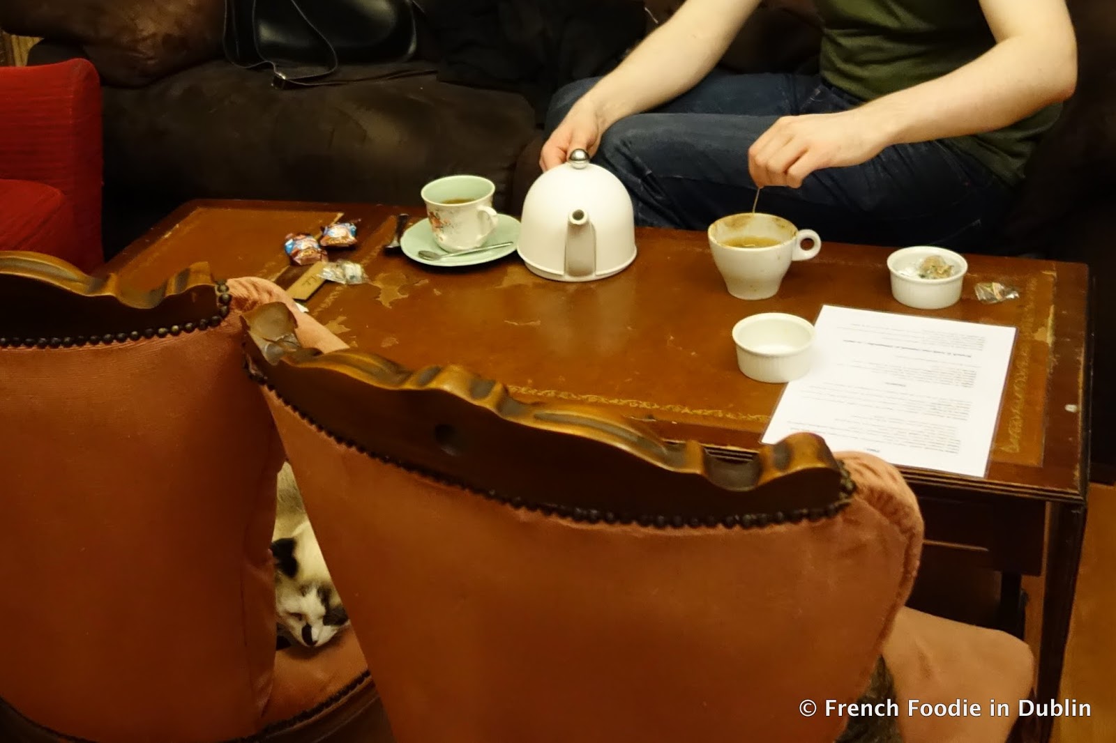 Taste of Paris Le Café des Chats (The Cat Café) (75003) French Foodie in Dublin Food Blog