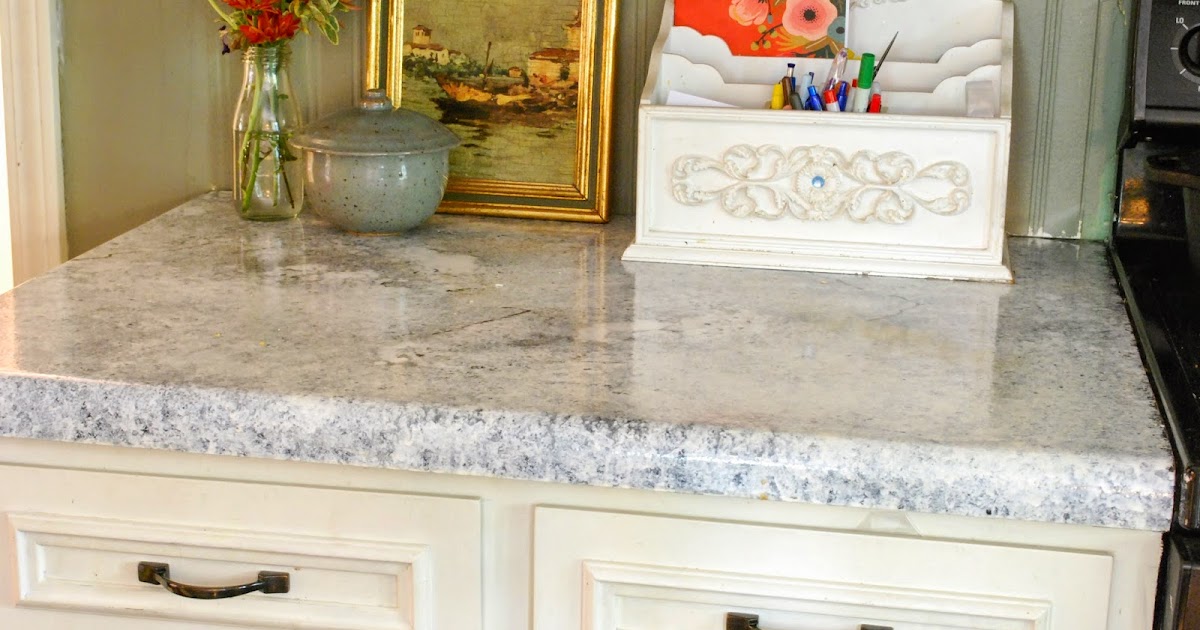 Between Blue and Yellow Giani Granite Counter tops round 2