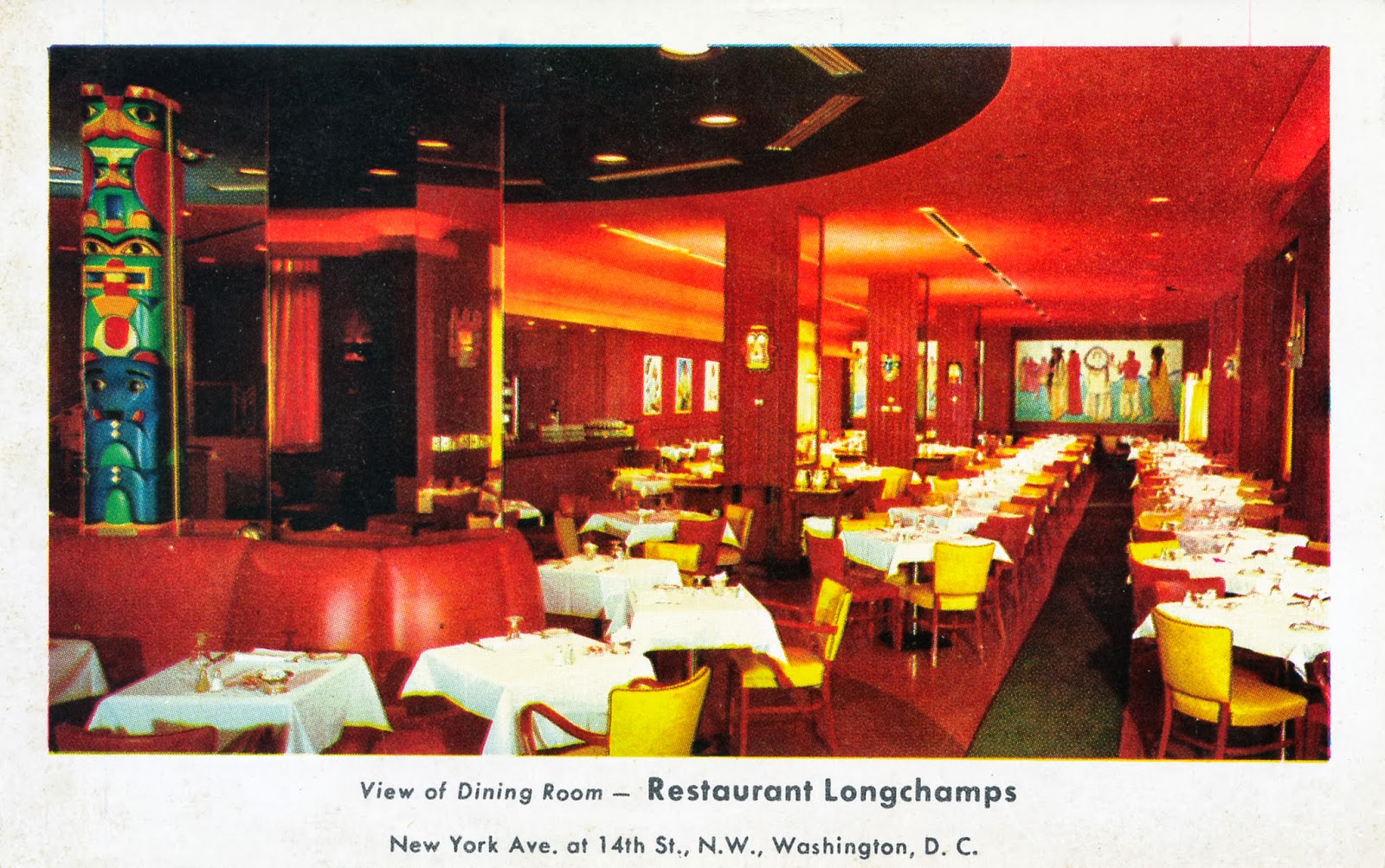 Fine Dining in Washington, DC in the 1950s
