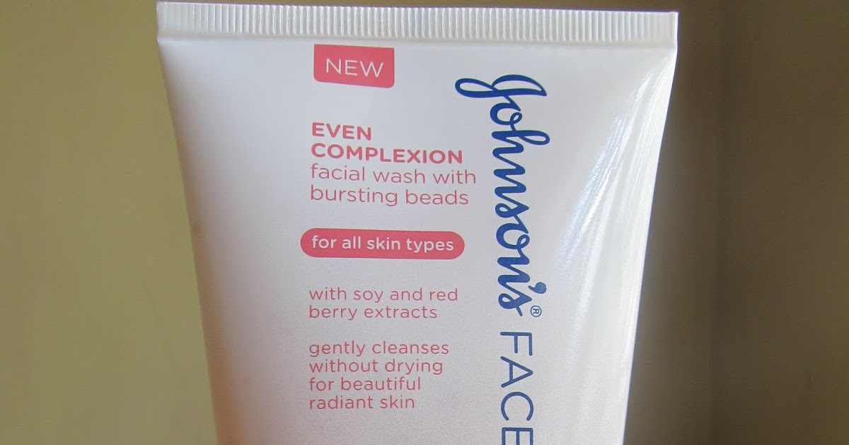 The Beauty Sweet Spot REVIEW Johnson's® Even Complexion Facial Wash