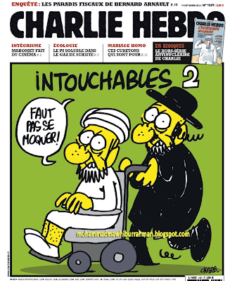 KARTUN NABI MUHAMMAD SAW di Majalah Charlie Hebdo Prancis KARTUN NABI MUHAMMAD SAW di Majalah Charlie Hebdo Prancis