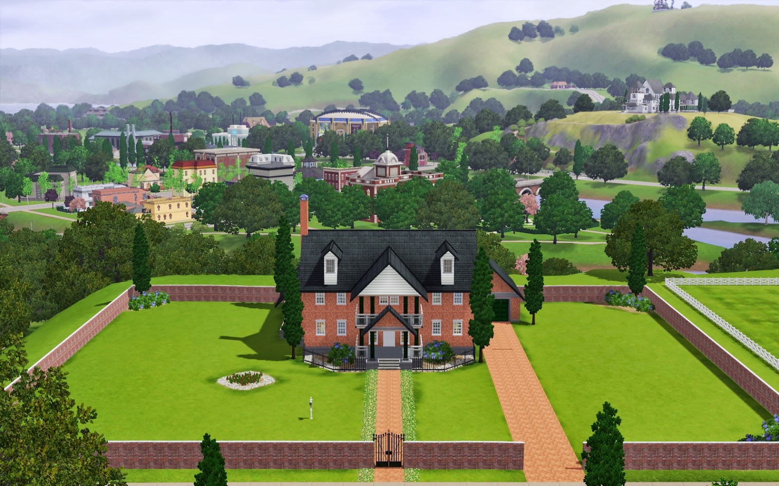 Summer's Little Sims 3 Garden Riverview List of Houses