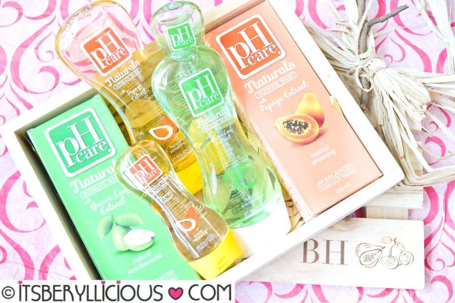 pH Care Naturals in New Papaya and Guava for Natural Care "Down There