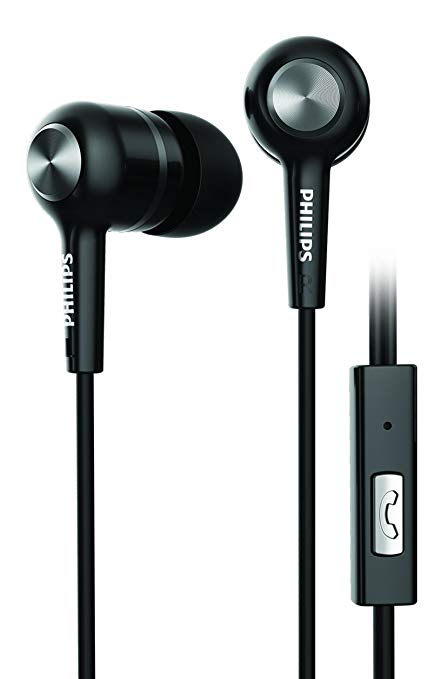 Philips earphone black color
