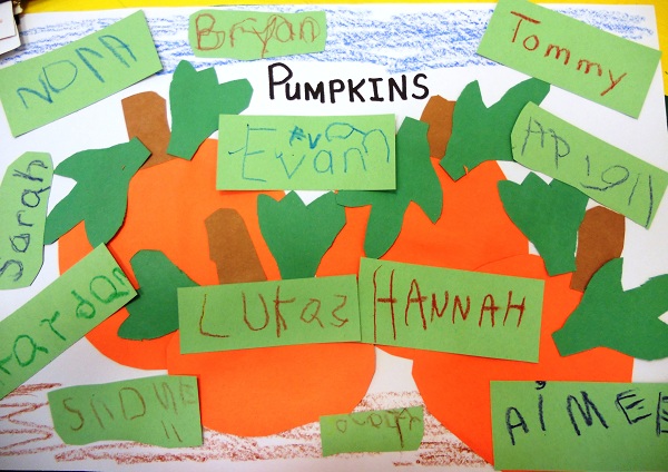 Preschool Playbook: P is for Pumpkin