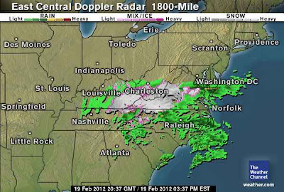 >Heavy Snows Now Impacting Kentucky, Virginia While DC & Baltimore To See Nothing, UK May Be Heading For Warmest Air Since November!