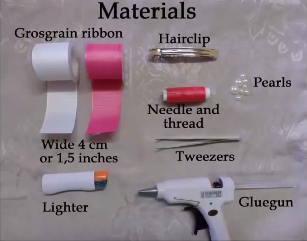 Cara Membuat Jepit Rambut Dari Pita Kreatif Dunia Kreatif Cara Membuat Jepit Rambut Dari Pita Kreatif Dunia Kreatif