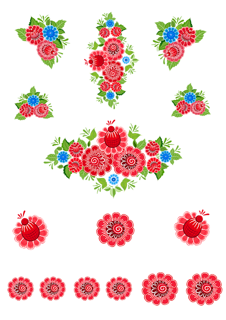 Цветы для скрапбукинга. Цветы для скрапбукинга.