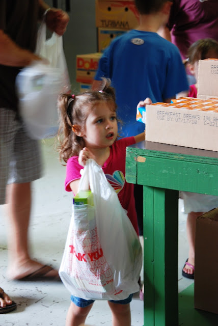 While I'm Waiting...Show & Tell Tuesday - summers at the food bank While I'm Waiting...Show & Tell Tuesday - summers at the food bank
