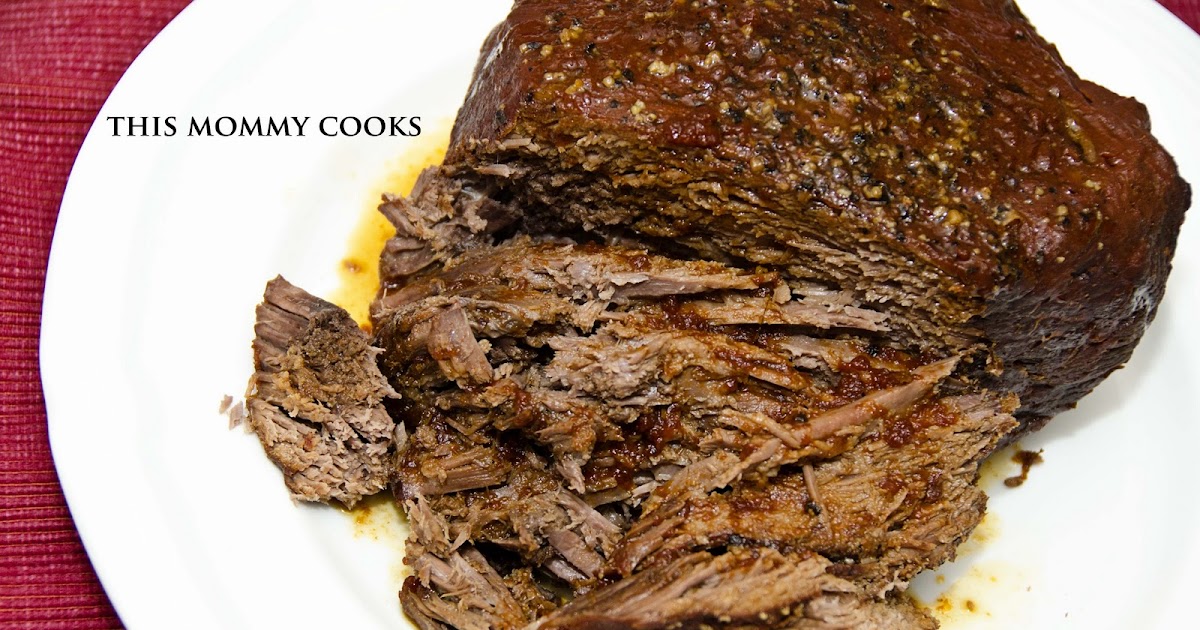 This Mommy Cooks Slow Cooked Barbecued Beef {Slow Cooker}