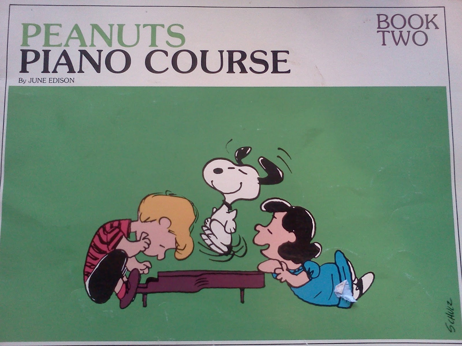 Peanuts Piano Course Book 2 Tribal Starr Antiques