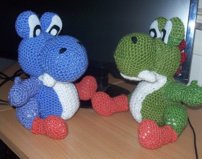 yoshi crochet pattern