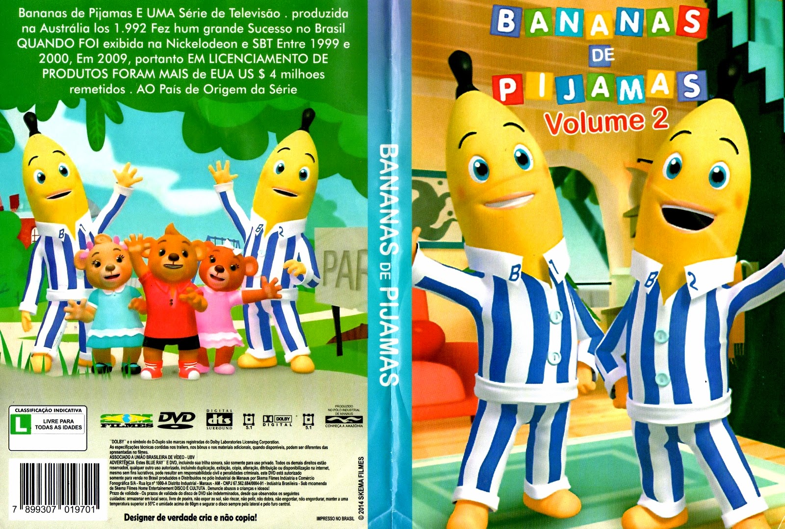 CAPAS X FILMES BANANAS DE PIJAMAS VOLUME 2
