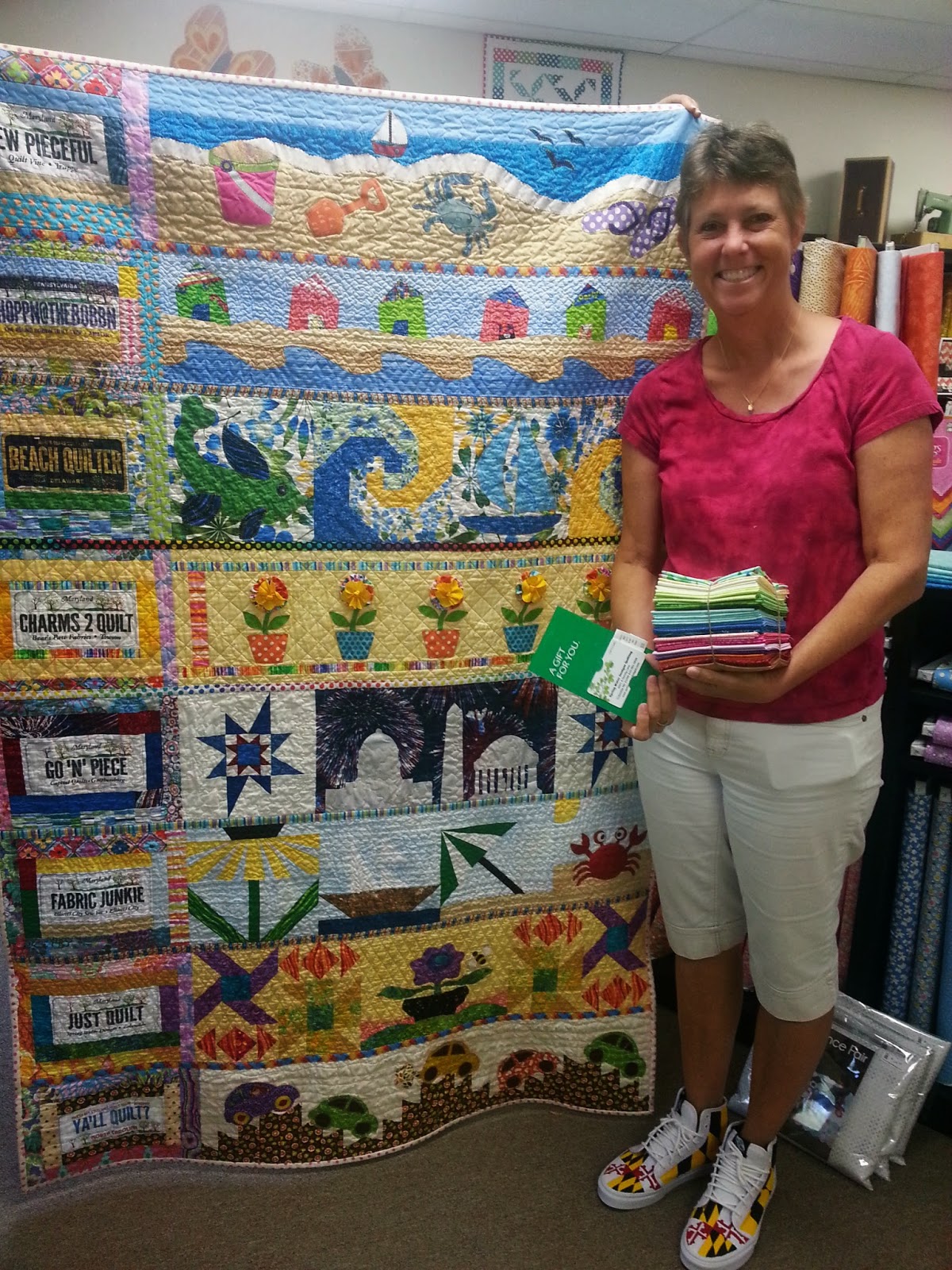 Spring Water Designs We Have a Row By Row Winner at Spring Water Designs!