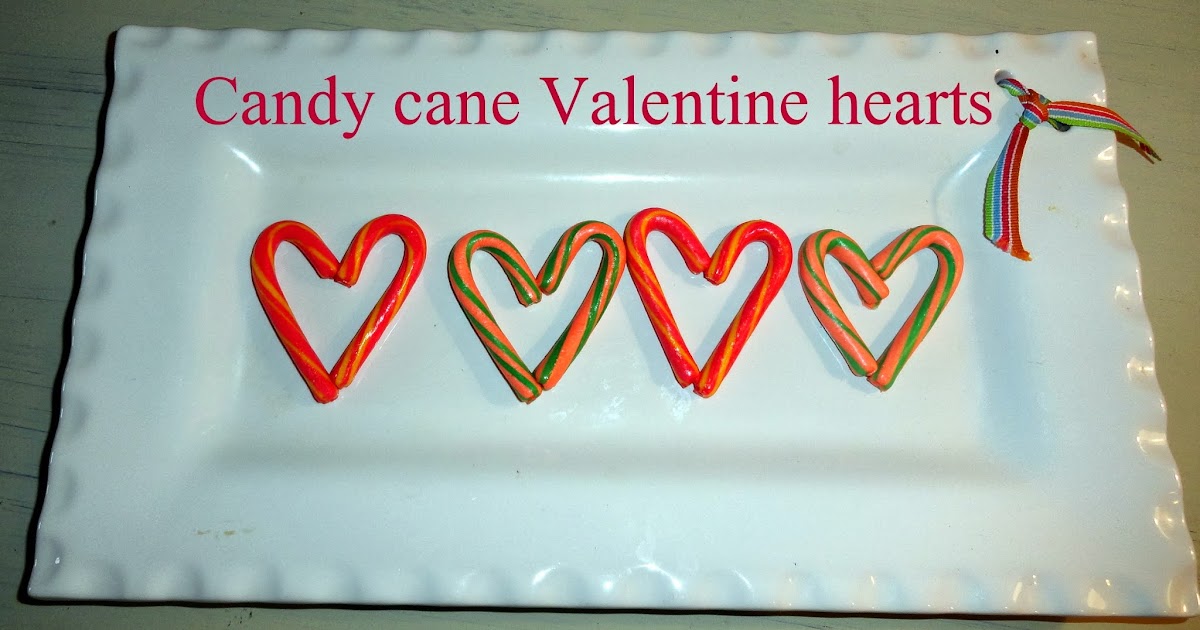 Candy Cane Valentine's day heart treats Rachel Teodoro