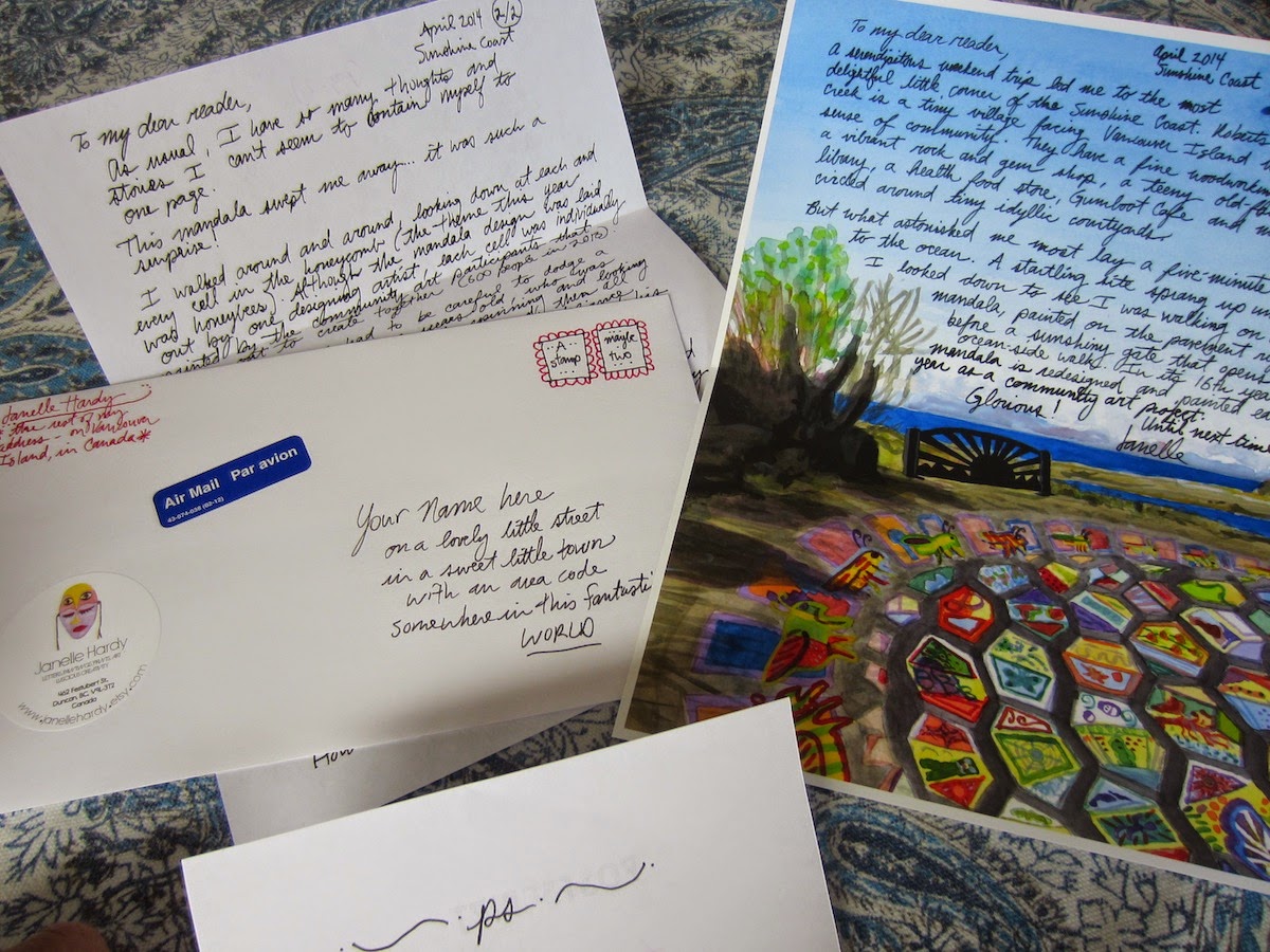 Letters from Vancouver Island - Janelle Hardy