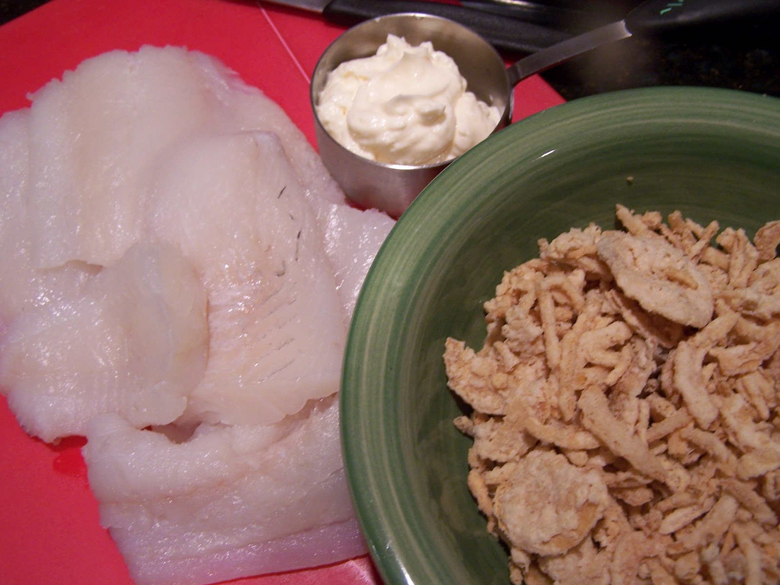 Go Ahead... Take A Bite! Crispy Onion Haddock