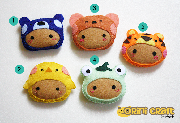 Animal Costume Keychain (HOT and FAST SELLING)