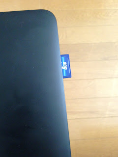 macbook air 13インチにSDカード装着