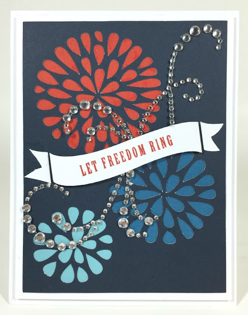 Cricut Patriotic card