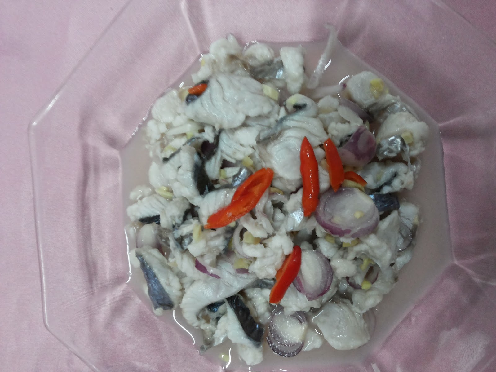 Koleksi Sulaman Aries Resipi Hinava Ikan Tenggiri