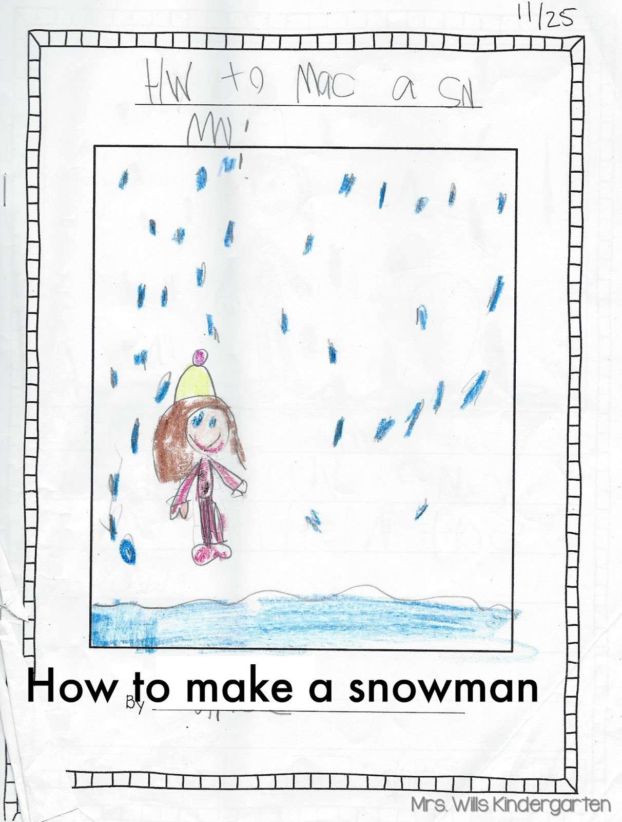 Teaching writing in kindergarten pdf picture