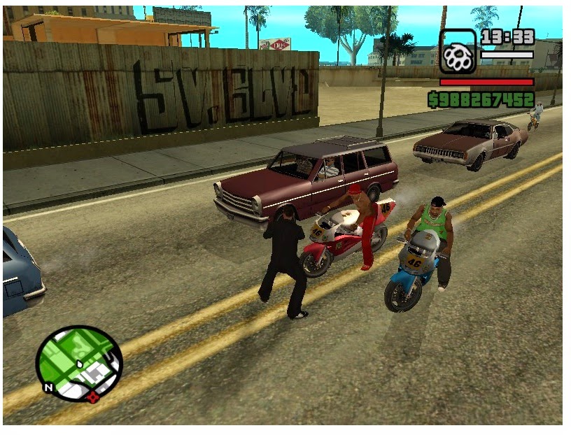 Grand Theft Auto San Andreas Vista 64