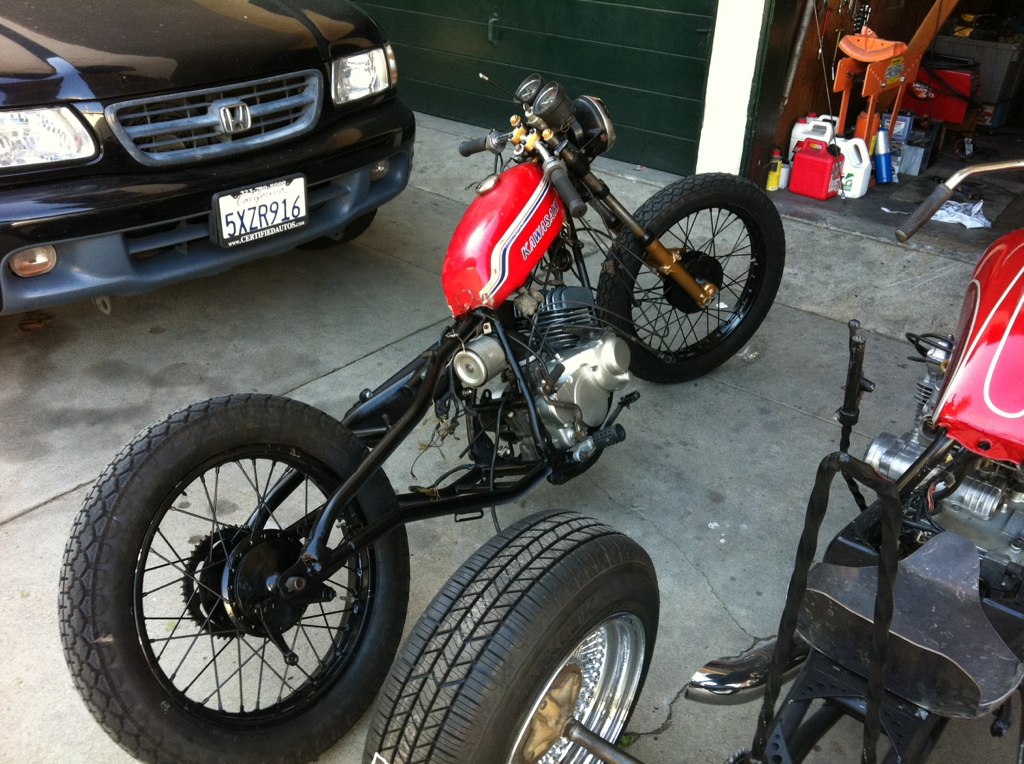 SLIM BOB McQuiston's Chopper Design's way2speed