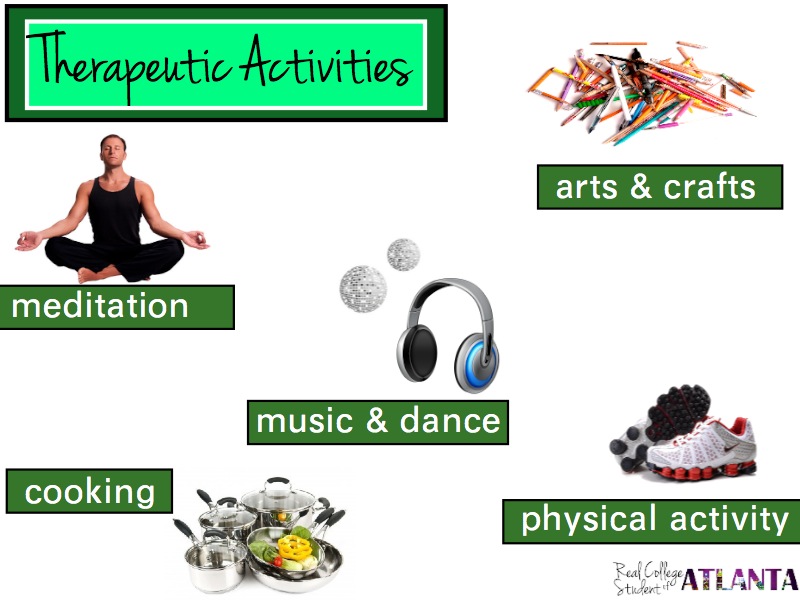Real College Student of Atlanta Therapeutic Activities