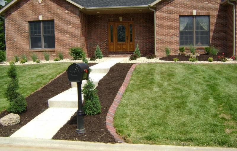 Brick Driveway Image: Brick Border Edging