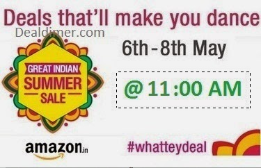 Amazon WhatTeyDeal Great Indian Summer Sale - 7th May @ 11PM Amazon WhatTeyDeal Great Indian Summer Sale - 7th May @ 11PM