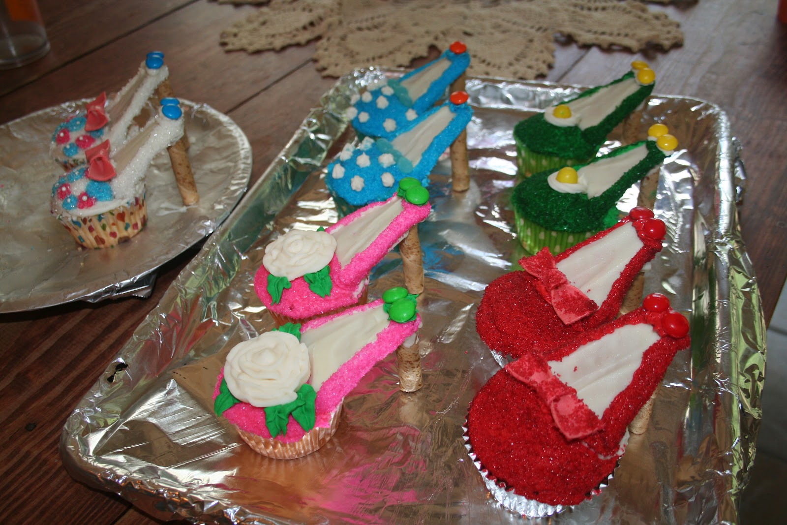 The Fly House High Heel Shoe Cupcakes