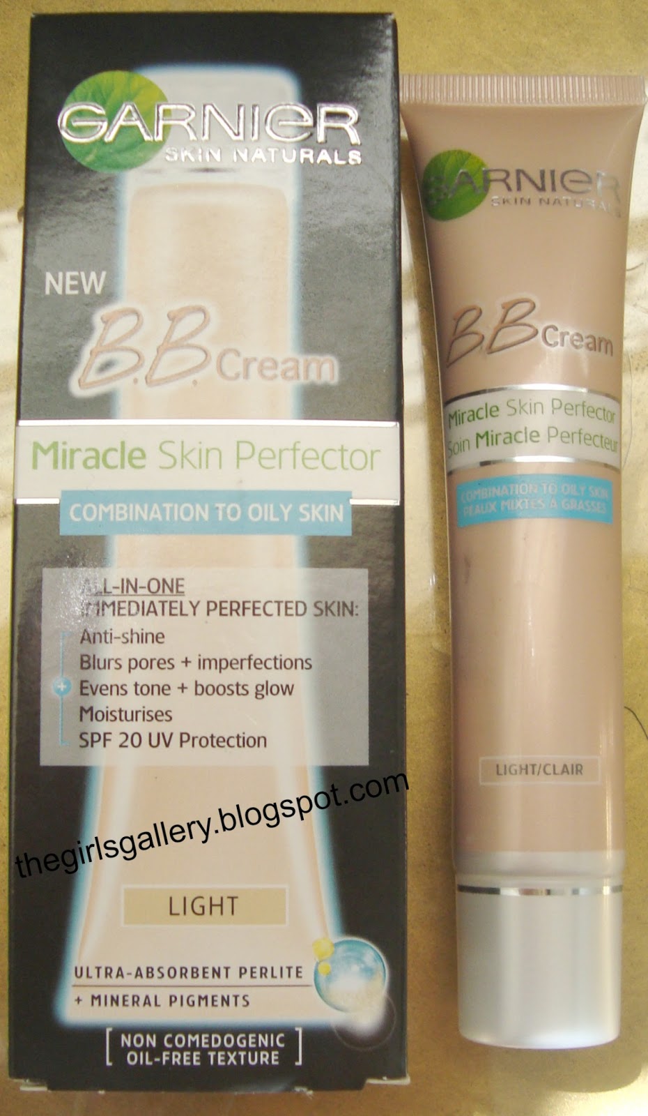 Garnier BB cream for skinReview & swatches The