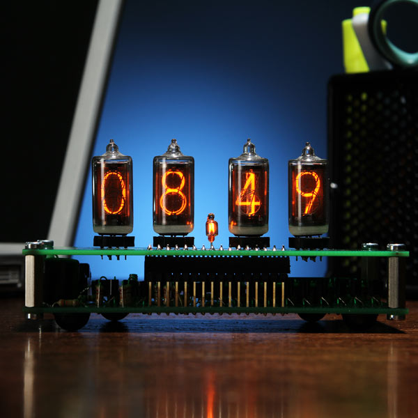 DIY Compact Nixie Tube Clock Kit TNG (Times New Geek)