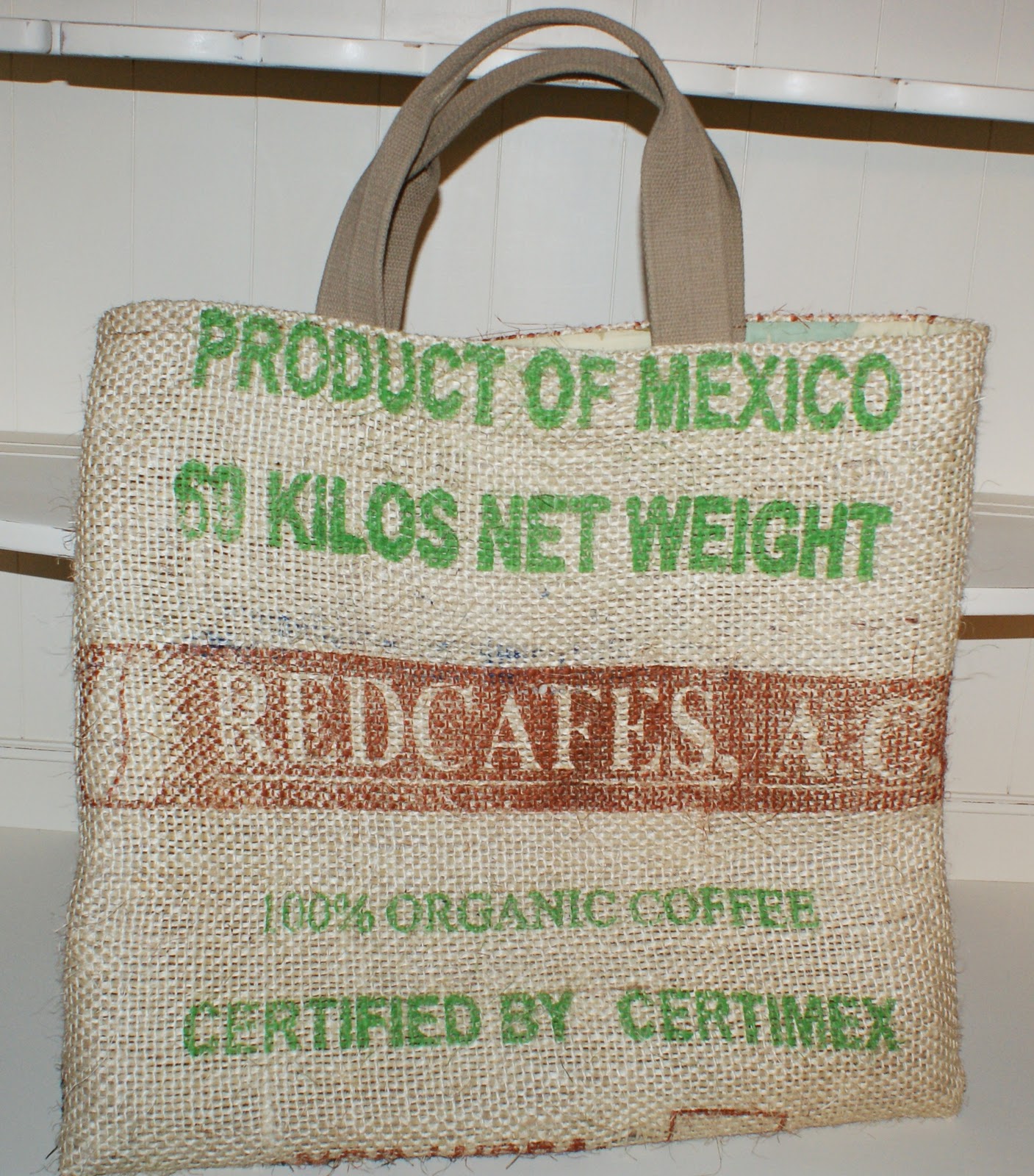 Willow Creek Coffee Sack Totes Oh My!