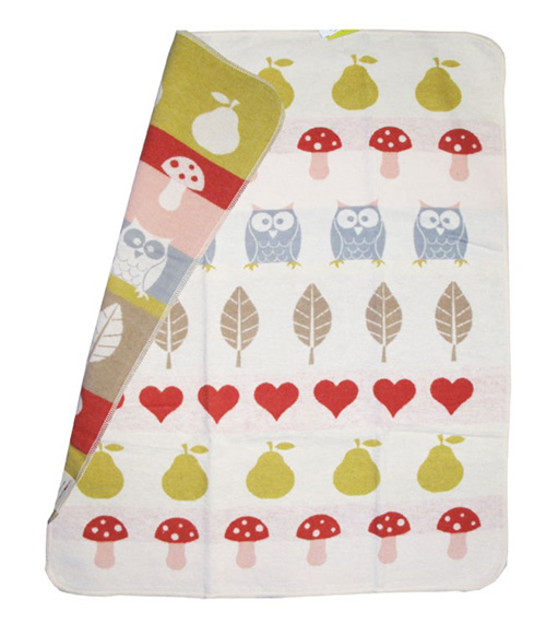 My Owl Barn David Fussenegger White Owl Throw Blanket